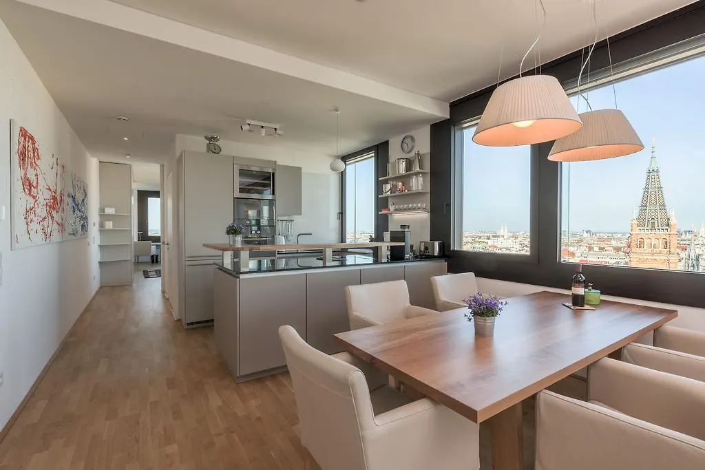 Skyflats Vienna - Rooftop Apartments 0*,